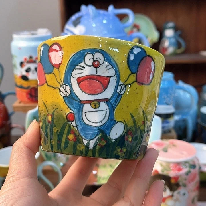 陶景德镇釉下手绘陶瓷