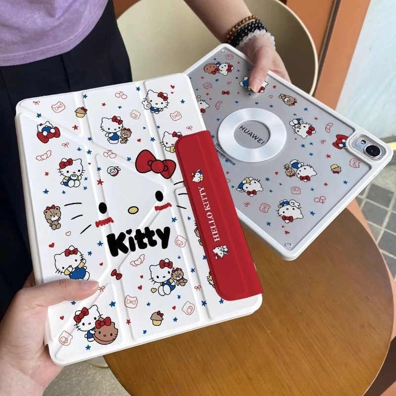 满屏KT猫适用小米Pad7Pro保护套11.2英寸笔槽小米6Pro平板壳磁吸