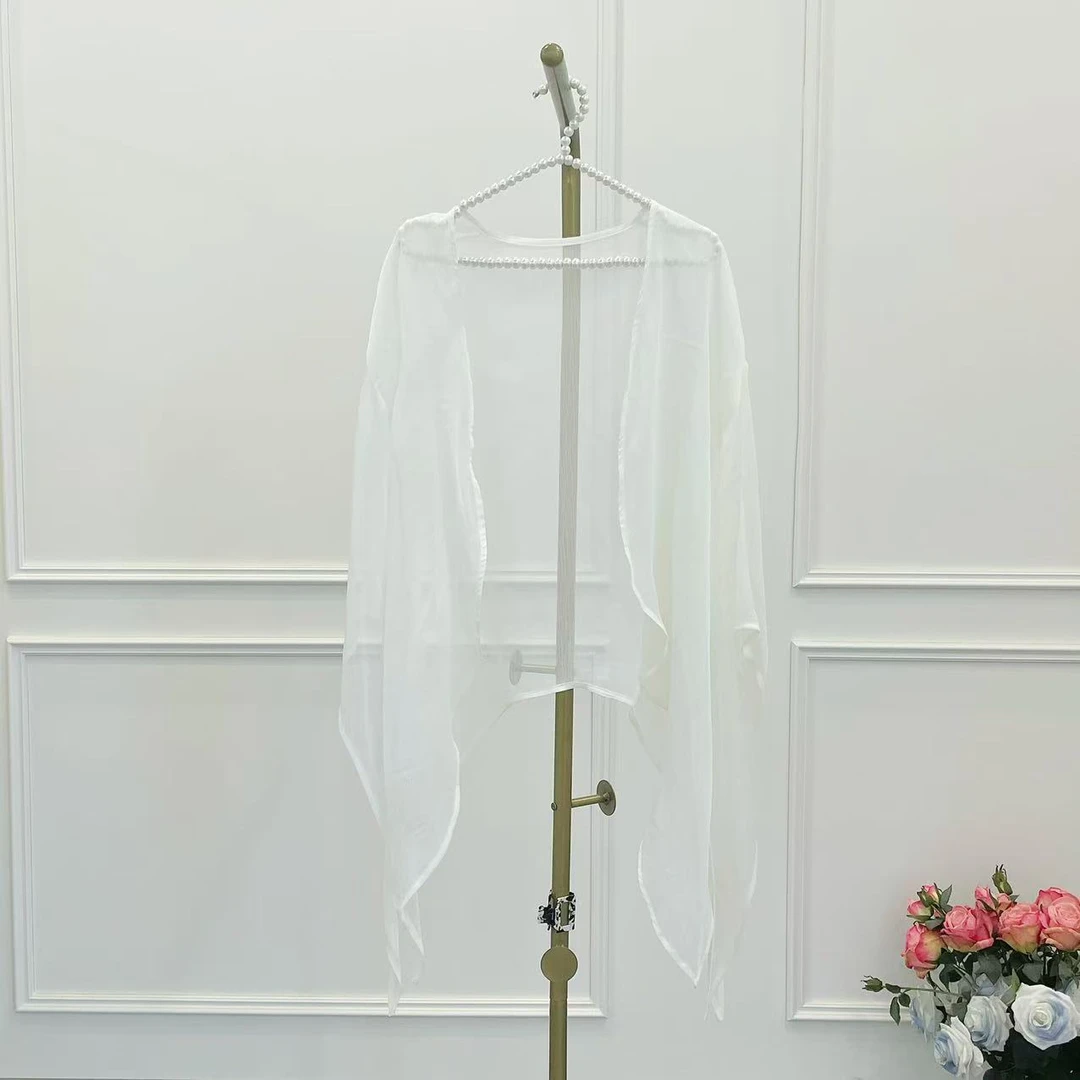 BECHARMING「倾心」夏季纯色百搭防晒透气薄款外套W0976