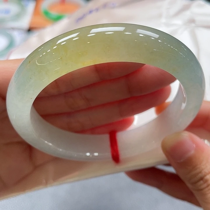 未镶嵌手镯翡翠37号正圈
