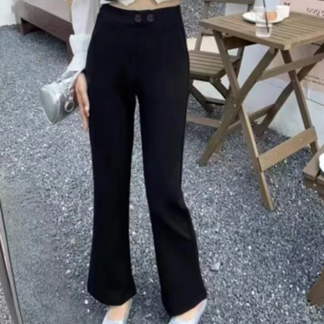 九分喇叭裤九分哈伦裤显瘦休闲时尚百搭