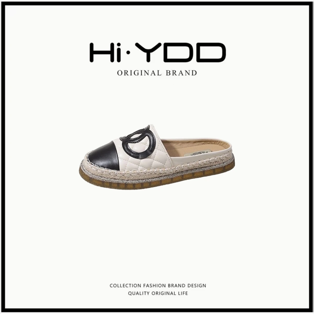 YDD【519-629】2025年春季新款包头小香风渔夫鞋