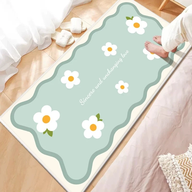 【同款低价】圈绒床边毯飘窗毯吸水防滑毯可机洗