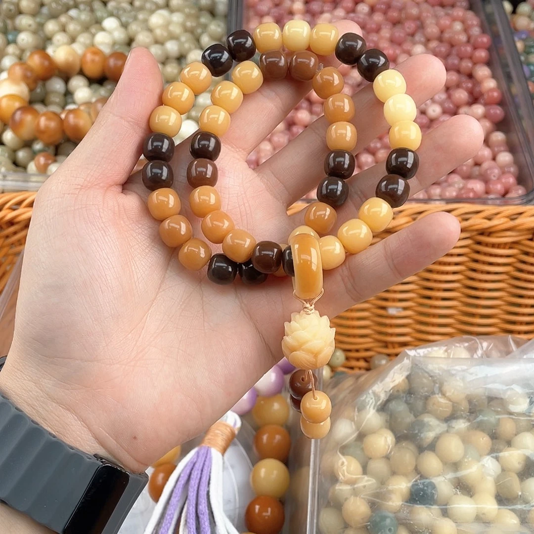 白玉菩提吊坠z10mm 100+50