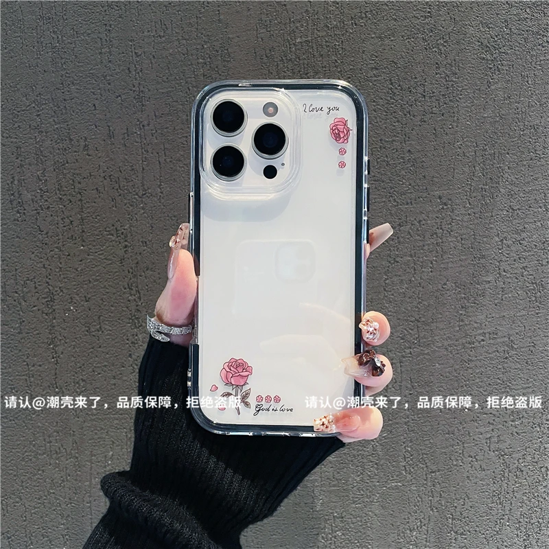 三合一炫彩适用苹果iPhone17/华为荣耀/OPPO/VIVO/小米手机壳爆款