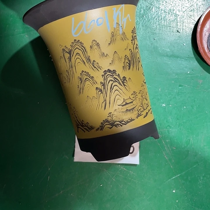 千***醉紫砂花盆微瑕大号