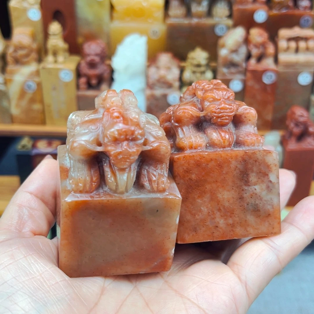 寿山石印石荷*堂闪购商品瑕疵料