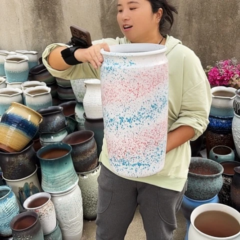 口22高43一个盆子。