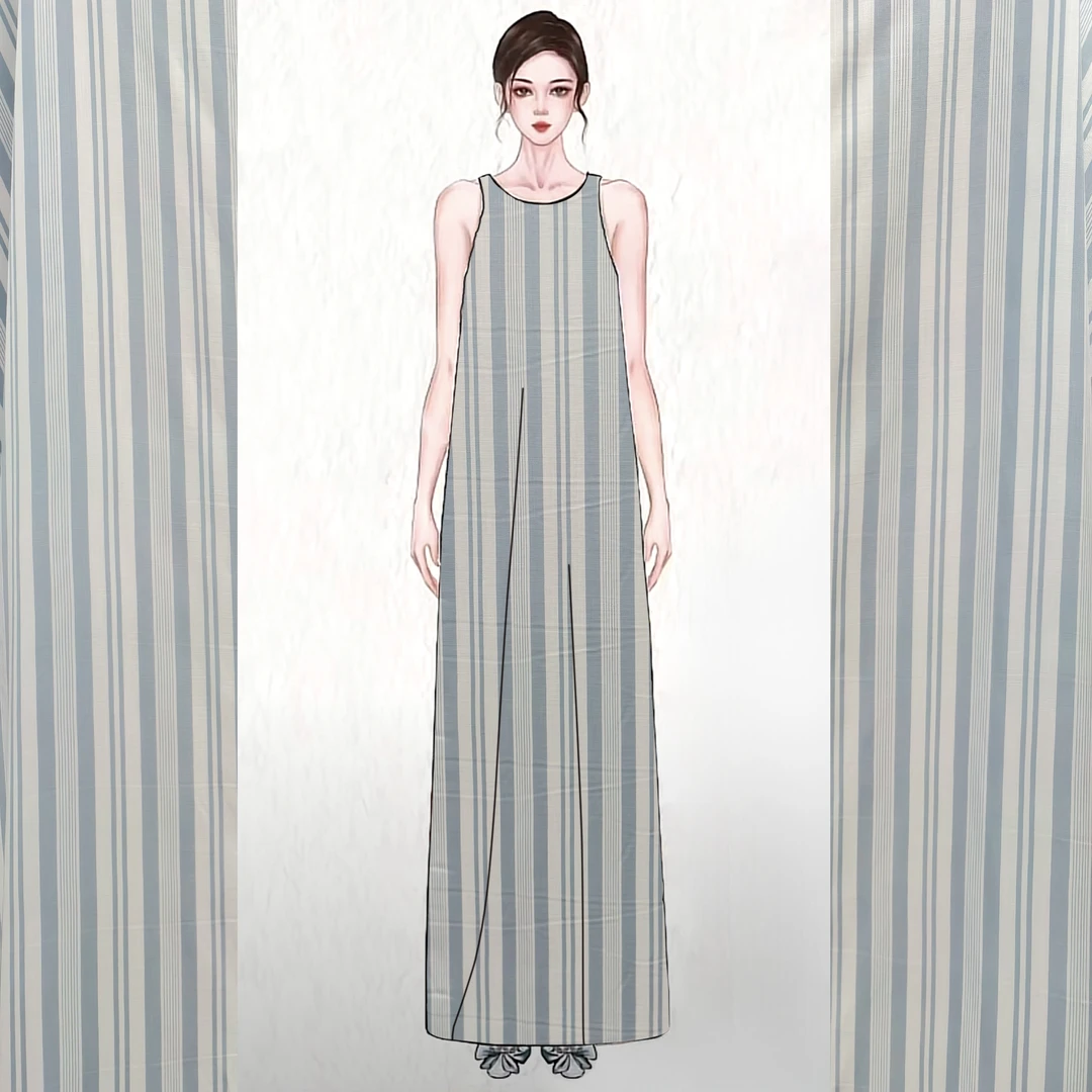 【晴空竖语】人造棉棉绸支持米数定制面料特价批发手工布料工厂直发