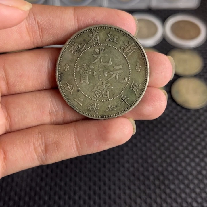 金属大头龙洋船洋工艺品