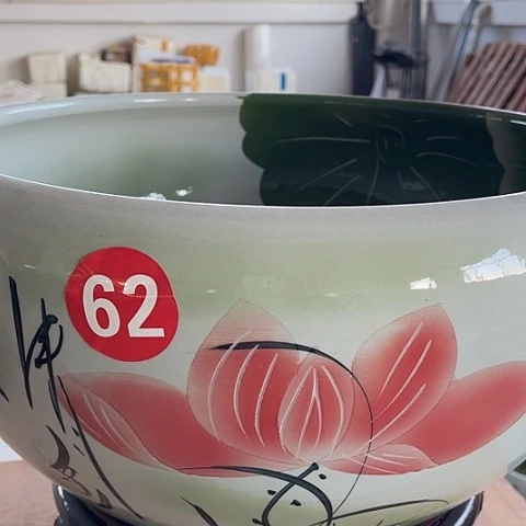 陶瓷超哥大号47厘米鱼缸