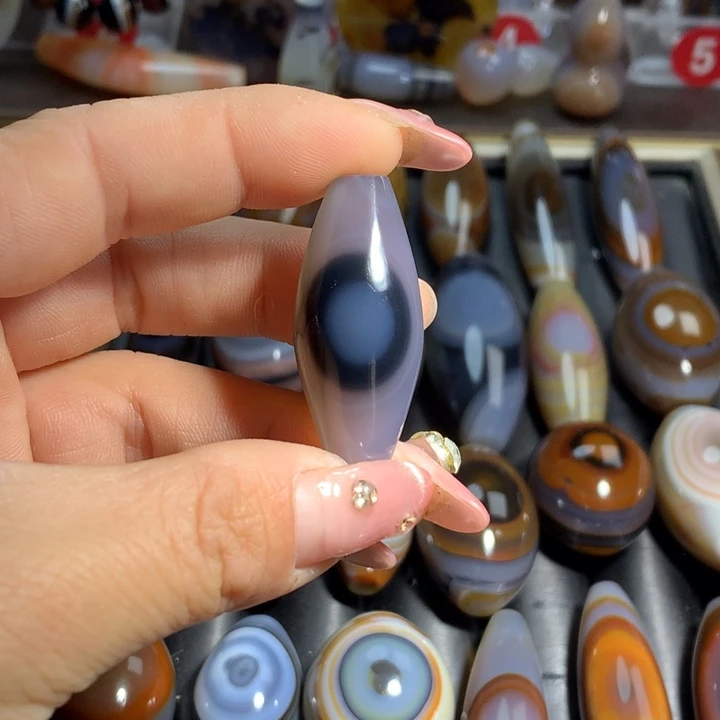 玛瑙/玉髓颈饰未镶嵌用****天吊坠