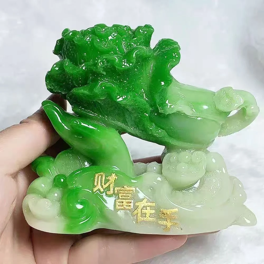 财富在手流水摆件