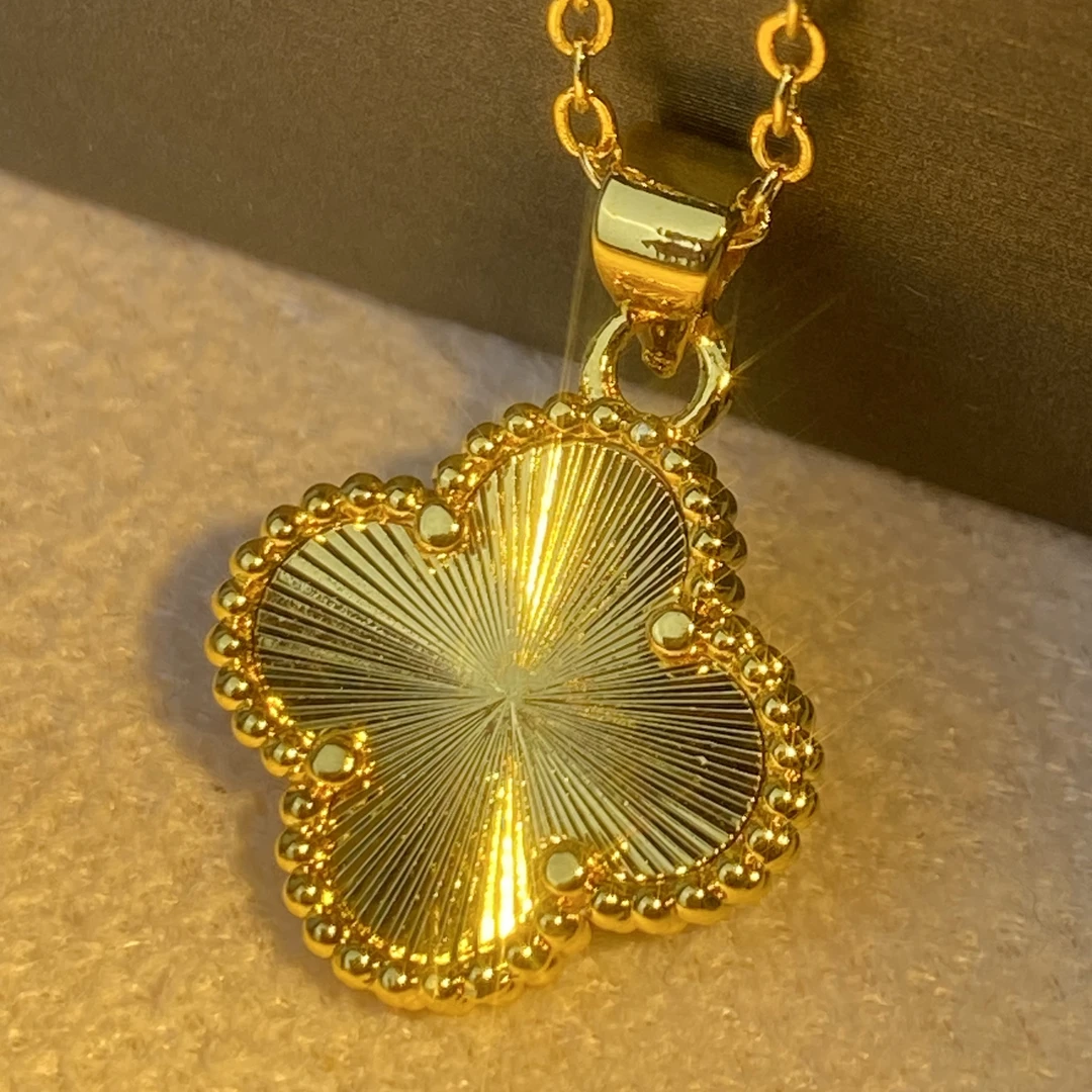 6214【项链】轻奢精品金色女士项链