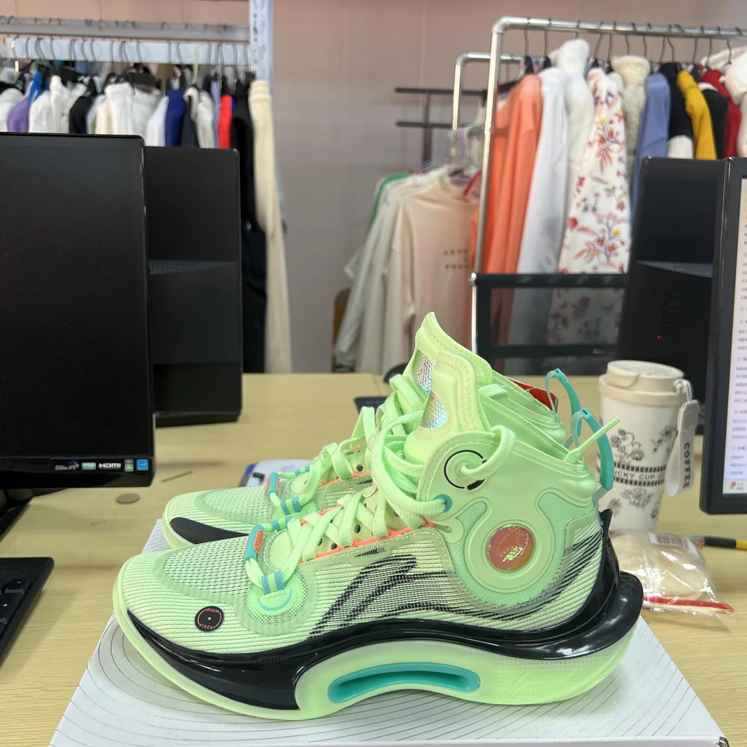 《B品以直播展示为准》鞋底微脏(X784)李宁男子运动跑鞋ABAT019-2