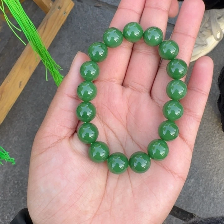 和田玉未镶嵌手串