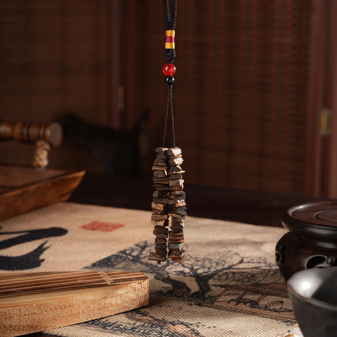 沉香【沉香御府】沉香随行包挂车挂 lx0622pn0032