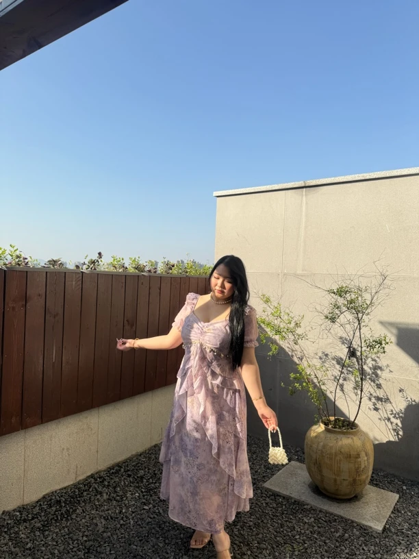 常规大码连衣裙圆领短袖泡泡袖无袖A字裙拉链吊带夏季