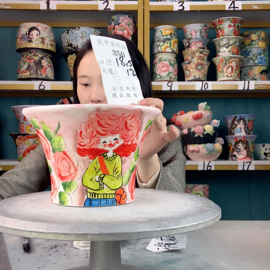 罐景德镇手工瑕疵350