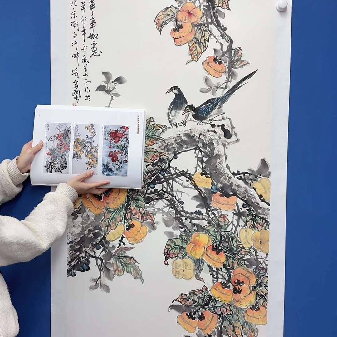 国画多次参加国内外书画