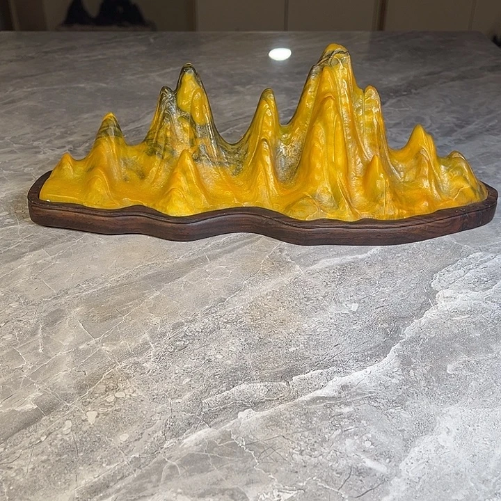 墨***丝奇石茶宠鱼缸文房摆件