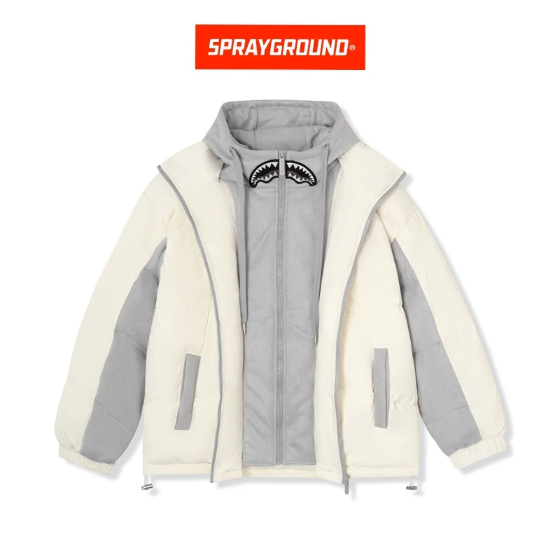 SPRAYGROUND 鲨鱼嘴假两件宽松冬季潮流宽松XB WD941333