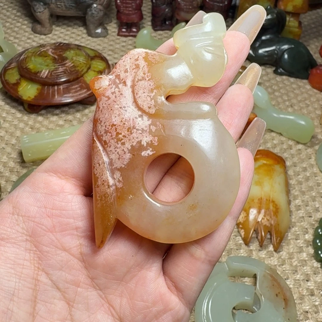 吊坠白玉菩提挂件