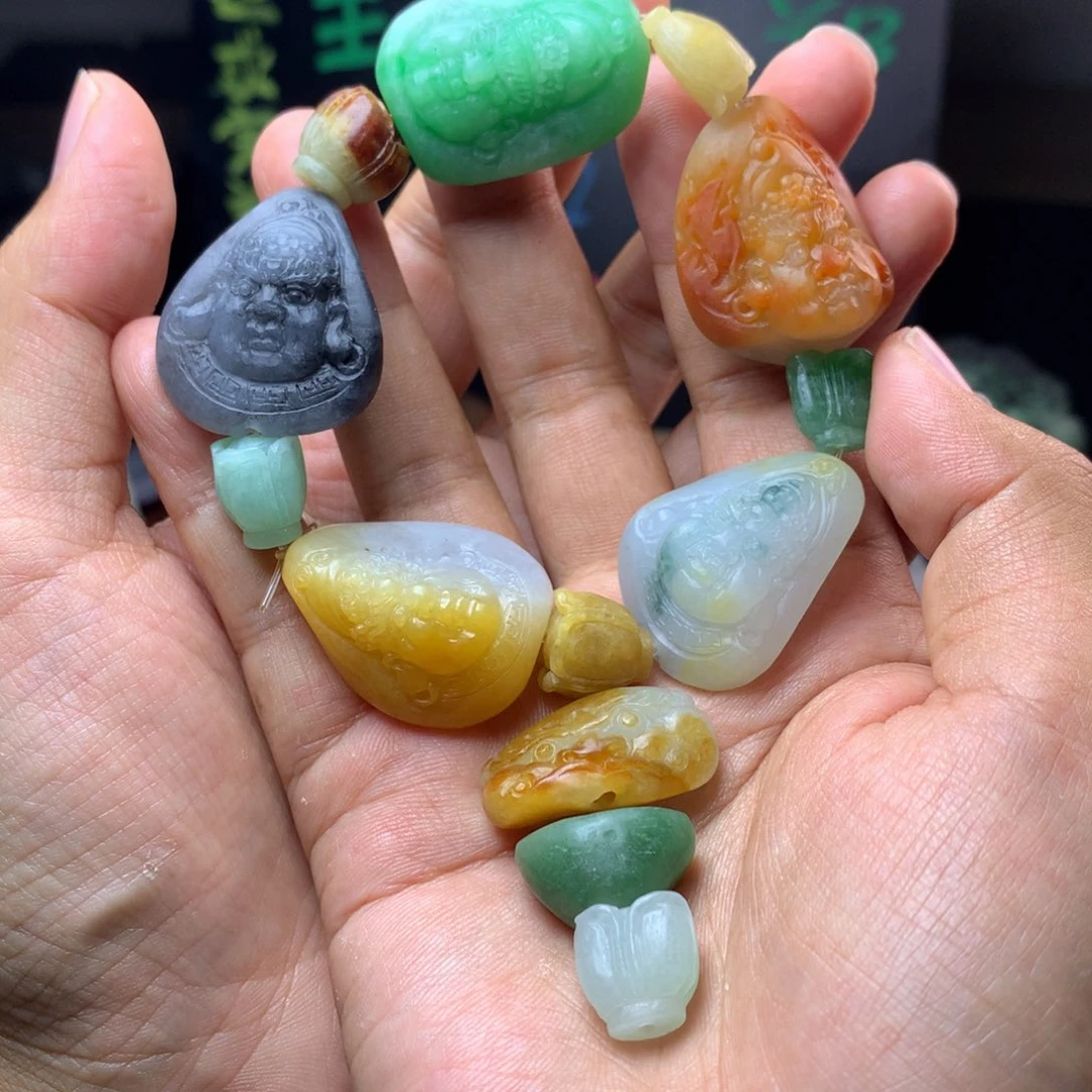 定制翡翠未镶嵌常****琼翡翠