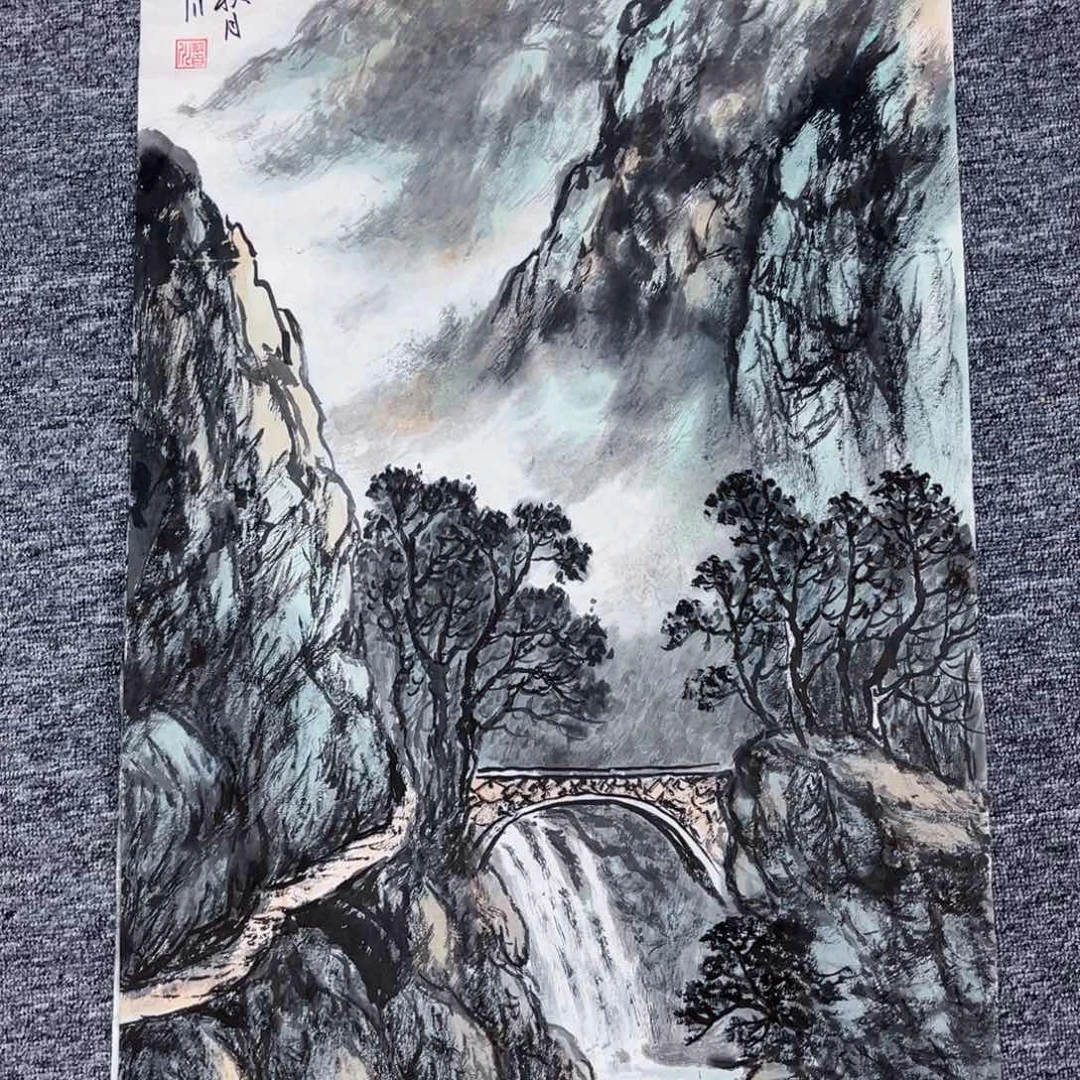 国画绘画艺术作品展100.50