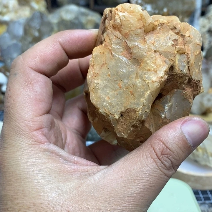 水晶水晶柱未镶嵌