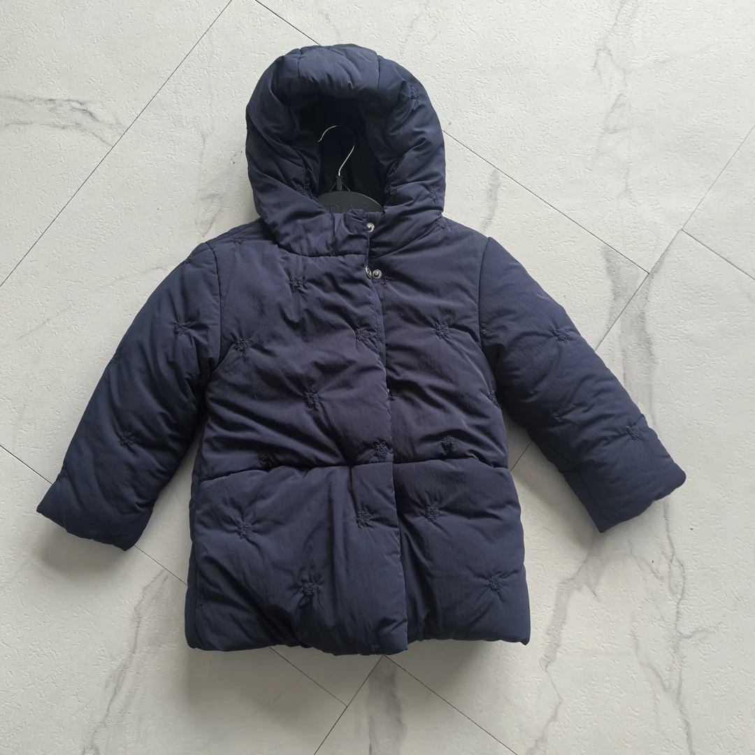 女童冬季加绒棉服