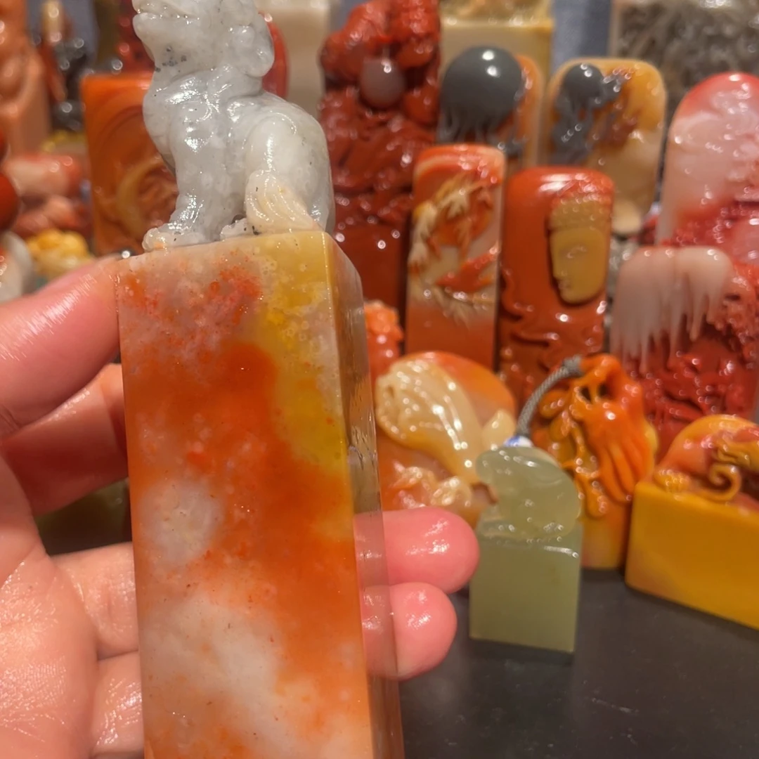 寿山石印石精美印