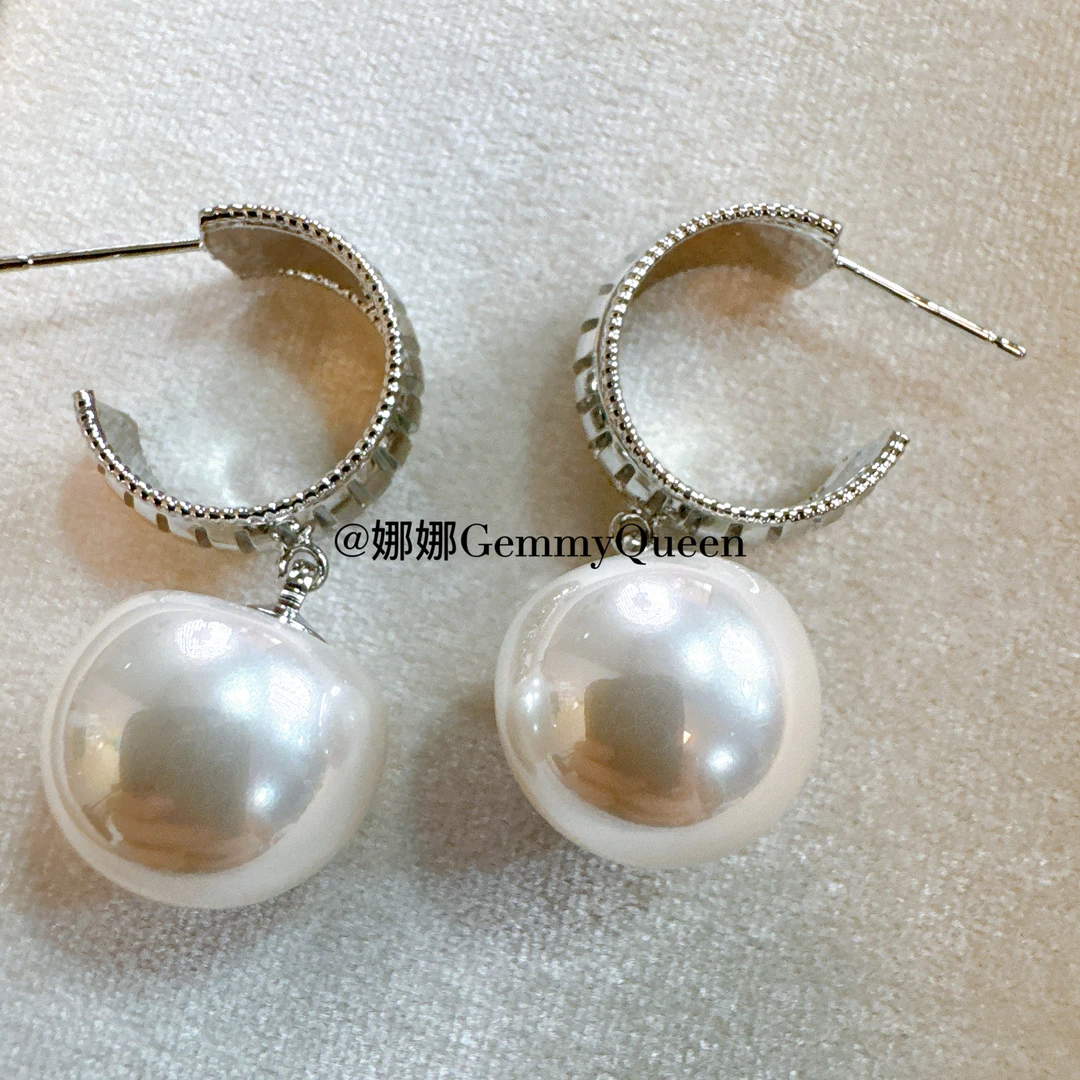 铜合金合成锆石耳饰 娜娜GemmyQueen耳环GQ08357