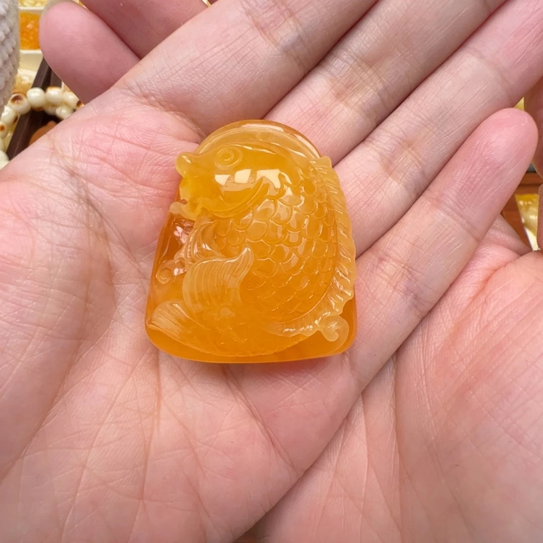 裸石蜜蜡未镶嵌蜜蜡