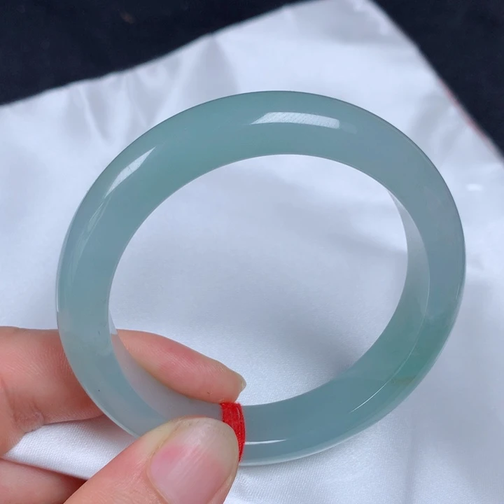 翡翠未镶嵌手镯b0517-2