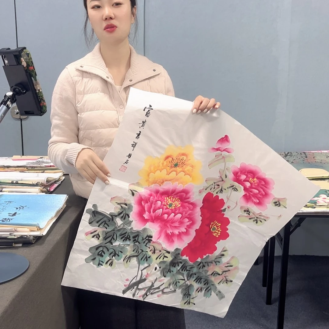 国画国画老师作品