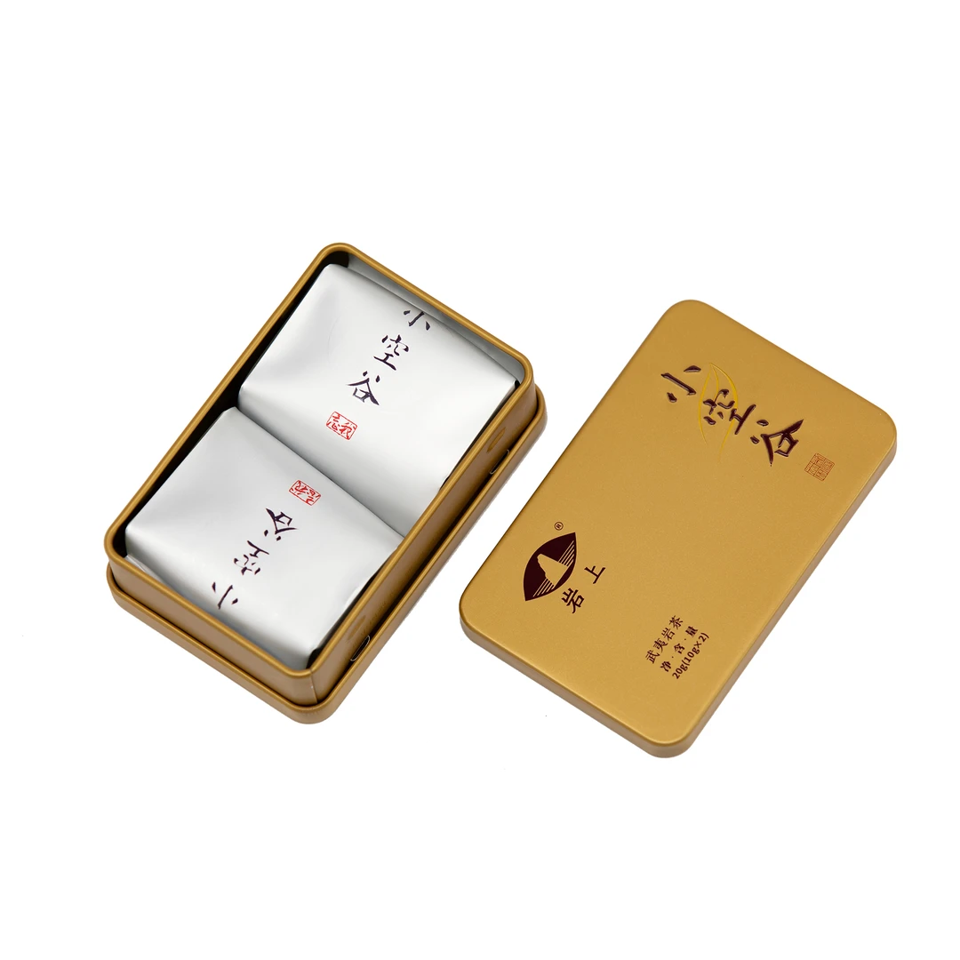 忘我系列《小空谷》小铁盒品鉴两泡装20g轻火武夷山肉桂岩茶