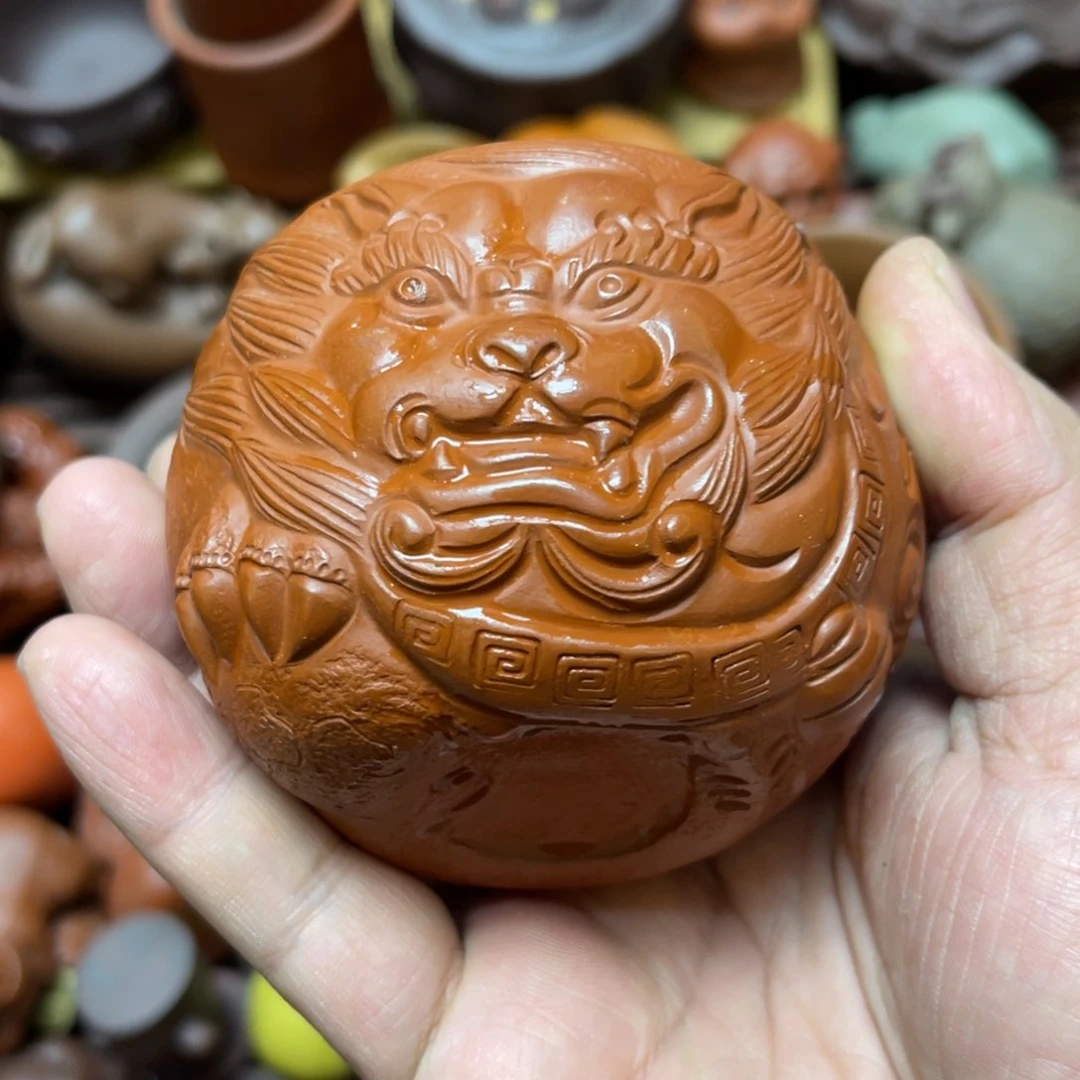 紫砂茶宠紫砂瑕疵