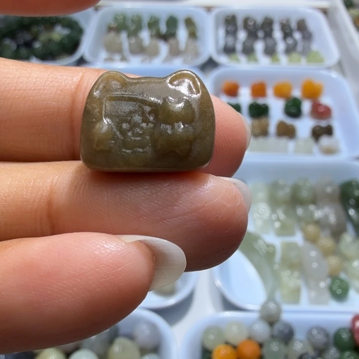 未镶嵌和田玉珠宝半成品