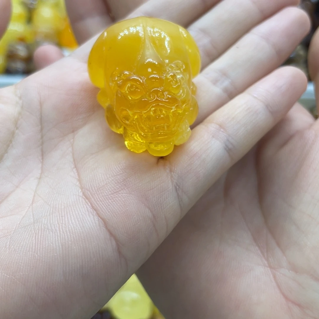 未镶嵌琥珀裸石天然琥珀