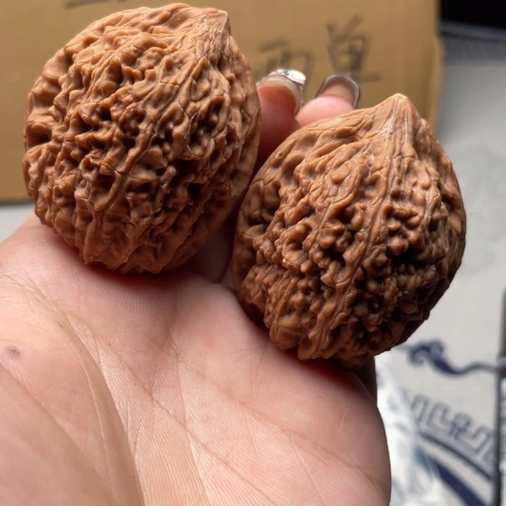 大***宽把件文玩核桃大蒜头38
