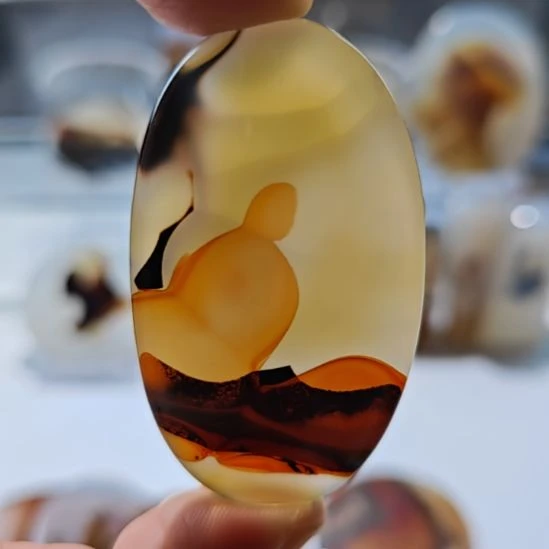 玛瑙/玉髓未镶嵌吊坠(不含链)29号