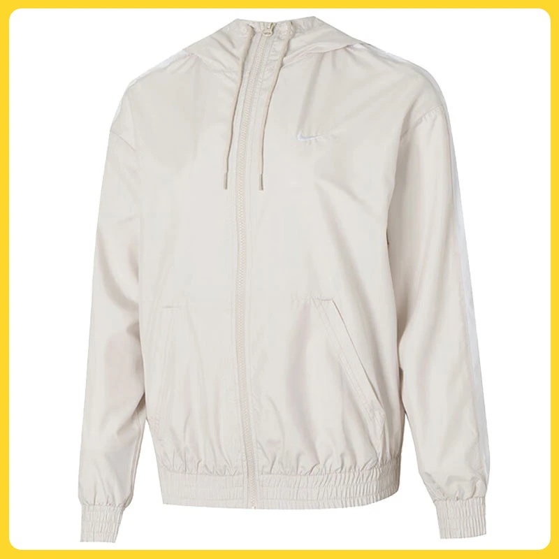 NIKE耐克女子AS W NSW ESSNTL UV WVN 休闲连帽外套FV6299-104