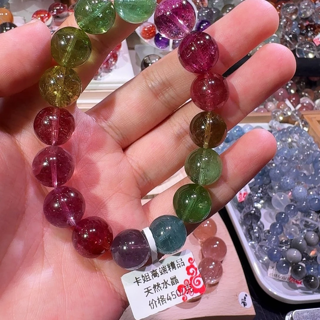 未镶嵌手链水晶碧玺手串