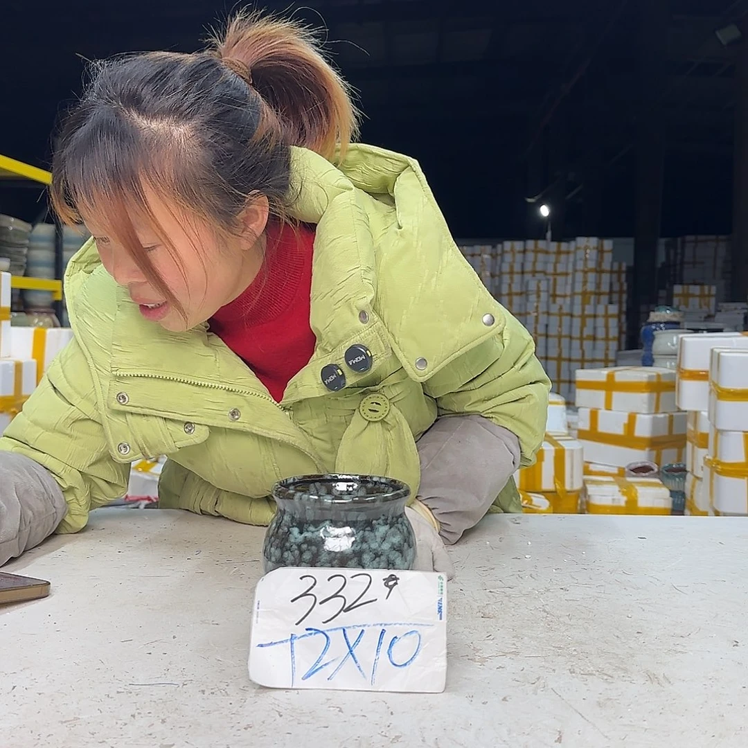 紫砂花盆云上花盆直播1227-332