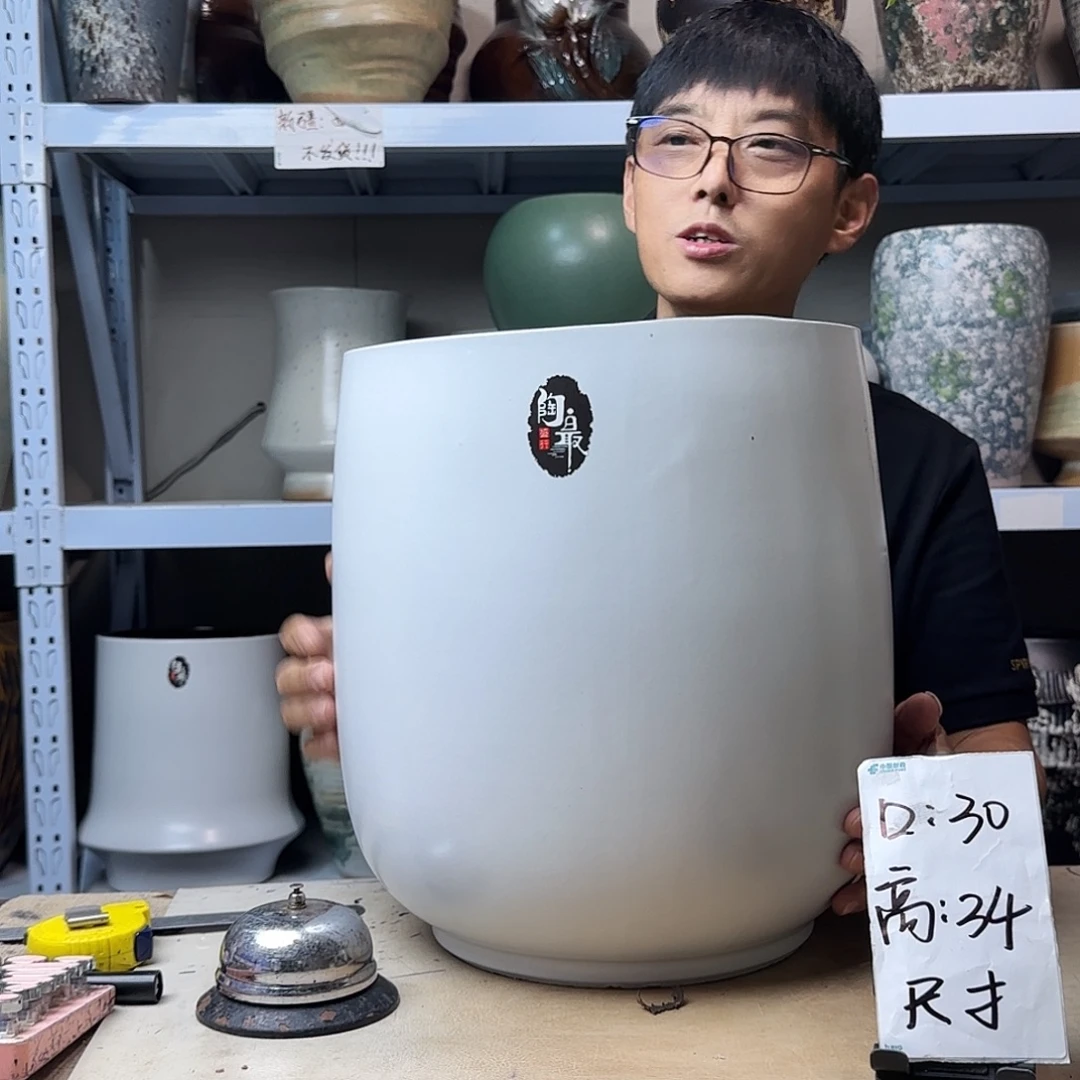 紫砂花盆尺寸30@34