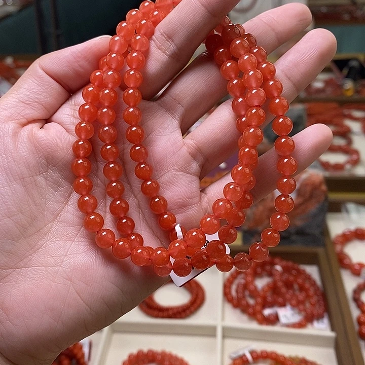 南红玛瑙未镶嵌多样性发一卡7