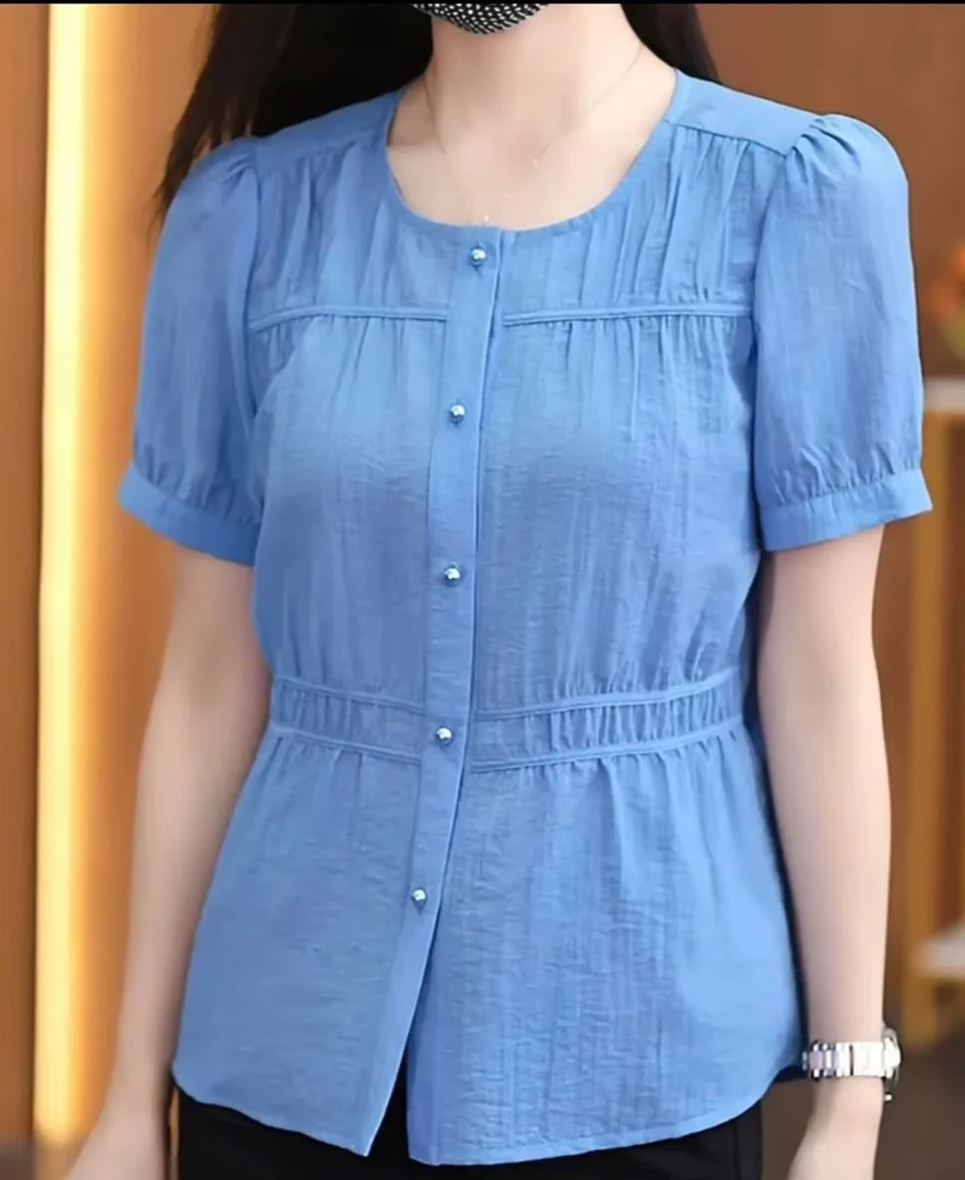 现货-新款气质宽松百搭减龄显瘦休闲时尚洋气971