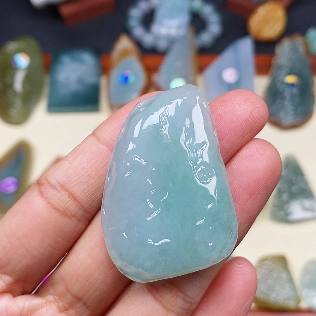 颈饰未镶嵌翡翠翡翠