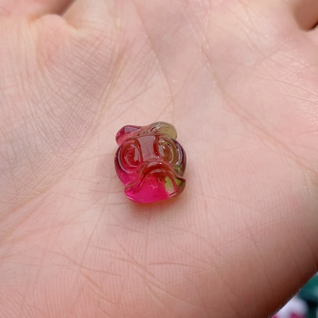 颈饰未镶嵌碧玺唐老鸭单颗yy